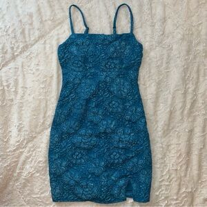 Live To Be Spoiled Textured Bodycon Dress